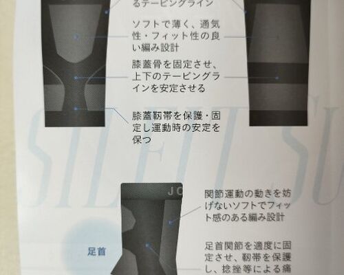 2022.11.12膝・足首サポーター